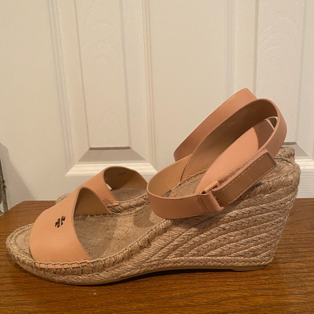 Tory Burch Espadrille Wedge Sandal - Picture 6 of 10
